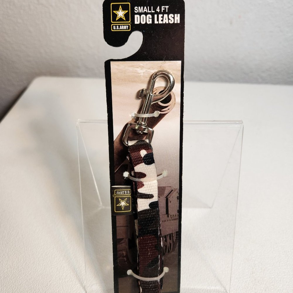 Camo Dog Leash Small 4-Ft Army Green Brand NEW Fast Shipping